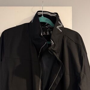 Nautica Men's Black Bomber Jacket